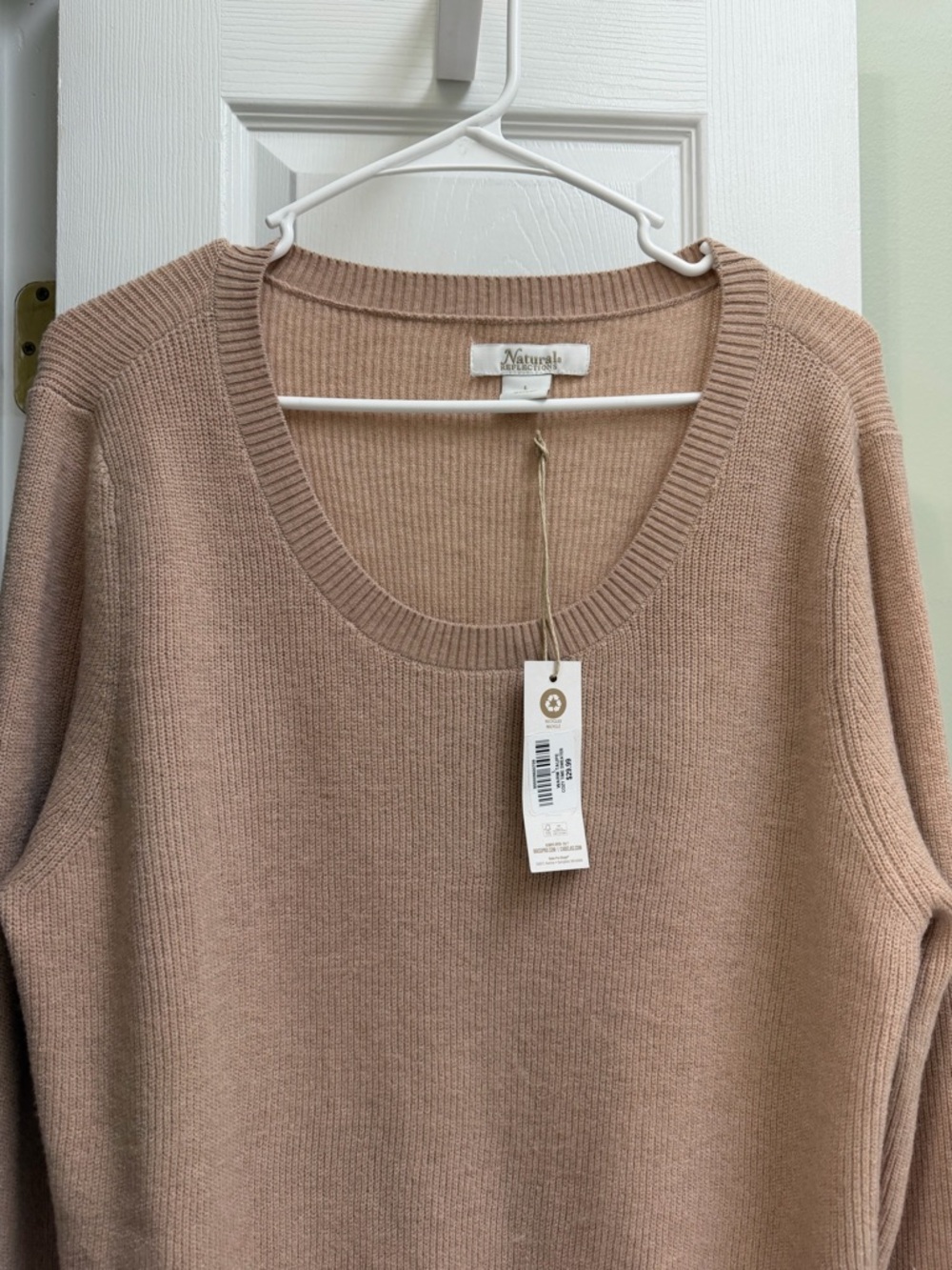Natural Reflections Crewneck Sweater in Dusty Mauve